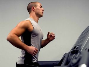running treadmill